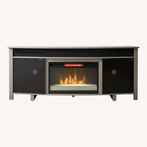 Used Elegant Home Fashions Light Gray Wall Shelf for sale on AptDeco