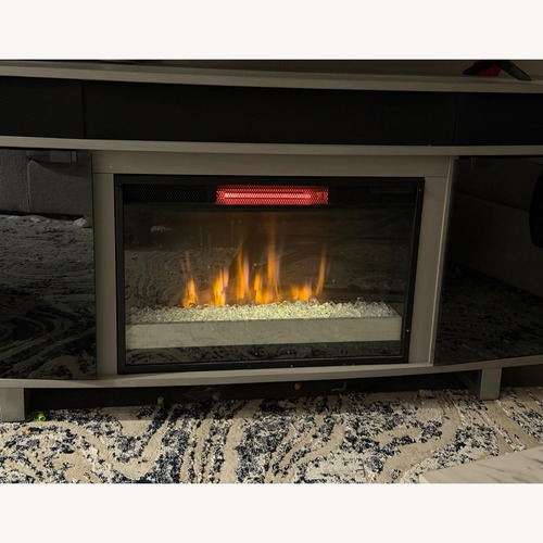 Used Elegant Home Fashions Light Gray Wall Shelf for sale on AptDeco