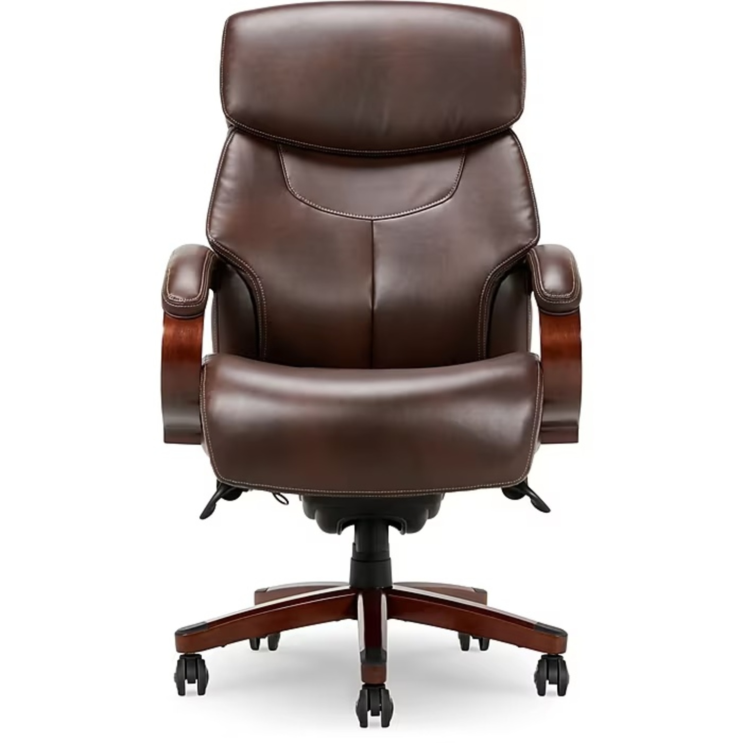 Lazboy Leather Executive Chair - image-9
