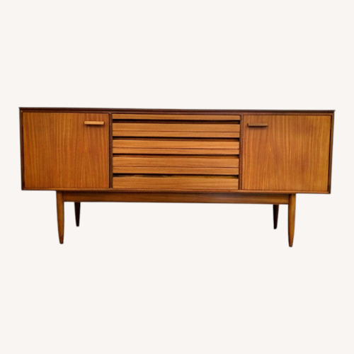 Used Vintage Mid Century White & Newton Credenza for sale on AptDeco