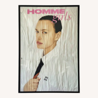 Original New York Fashion Poster Of Irina Shayk