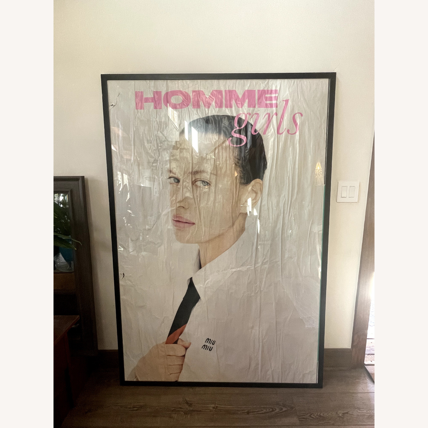 Original New York Fashion Poster Of Irina Shayk - image-8