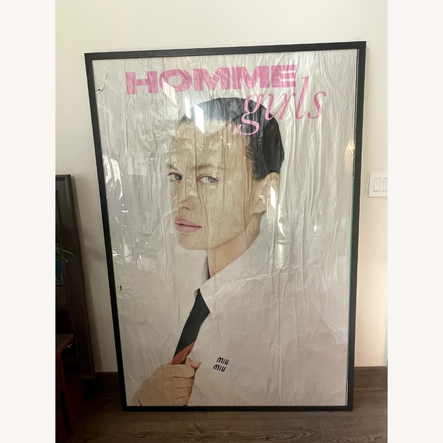 Original New York Fashion Poster Of Irina Shayk - image-5