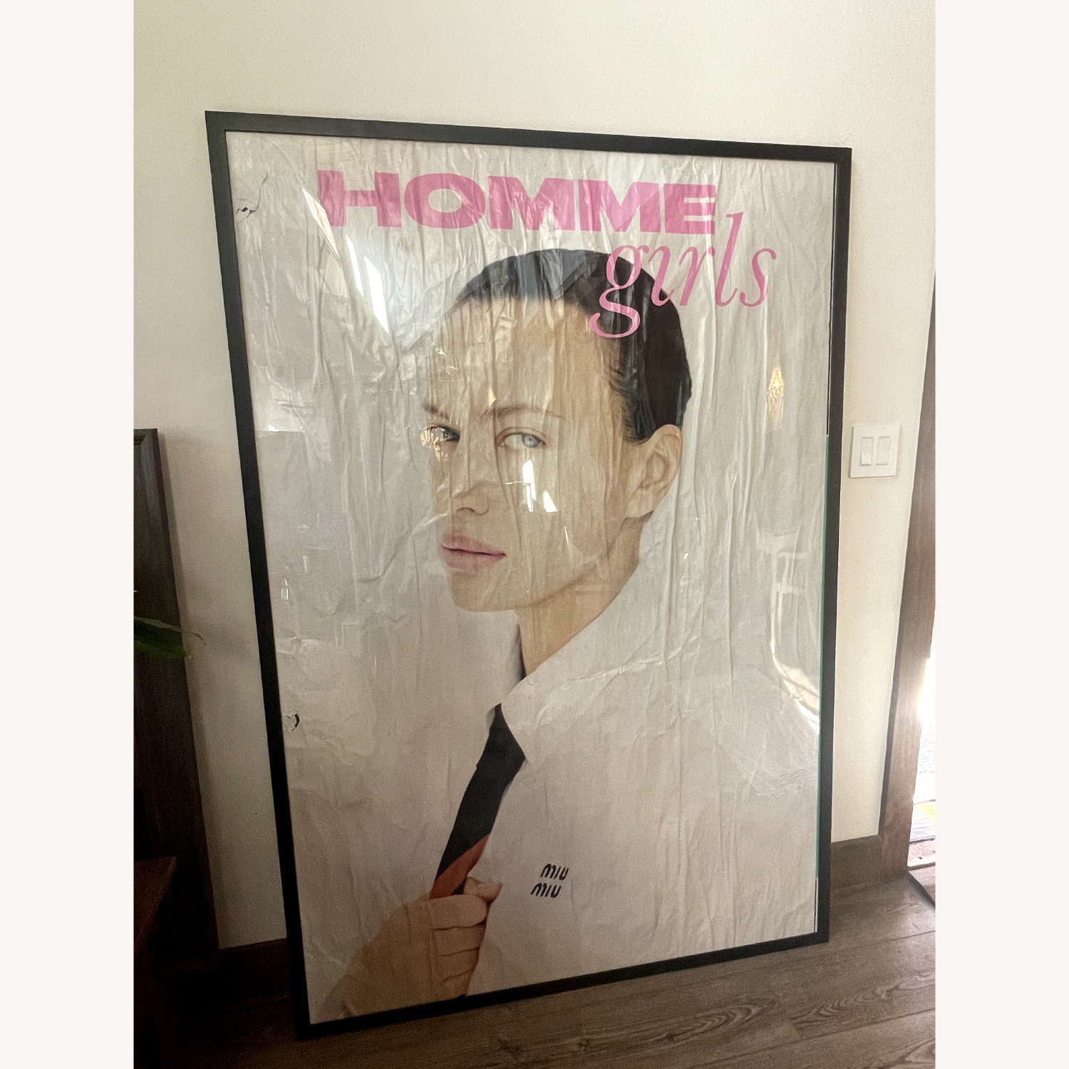 Original New York Fashion Poster Of Irina Shayk - image-9