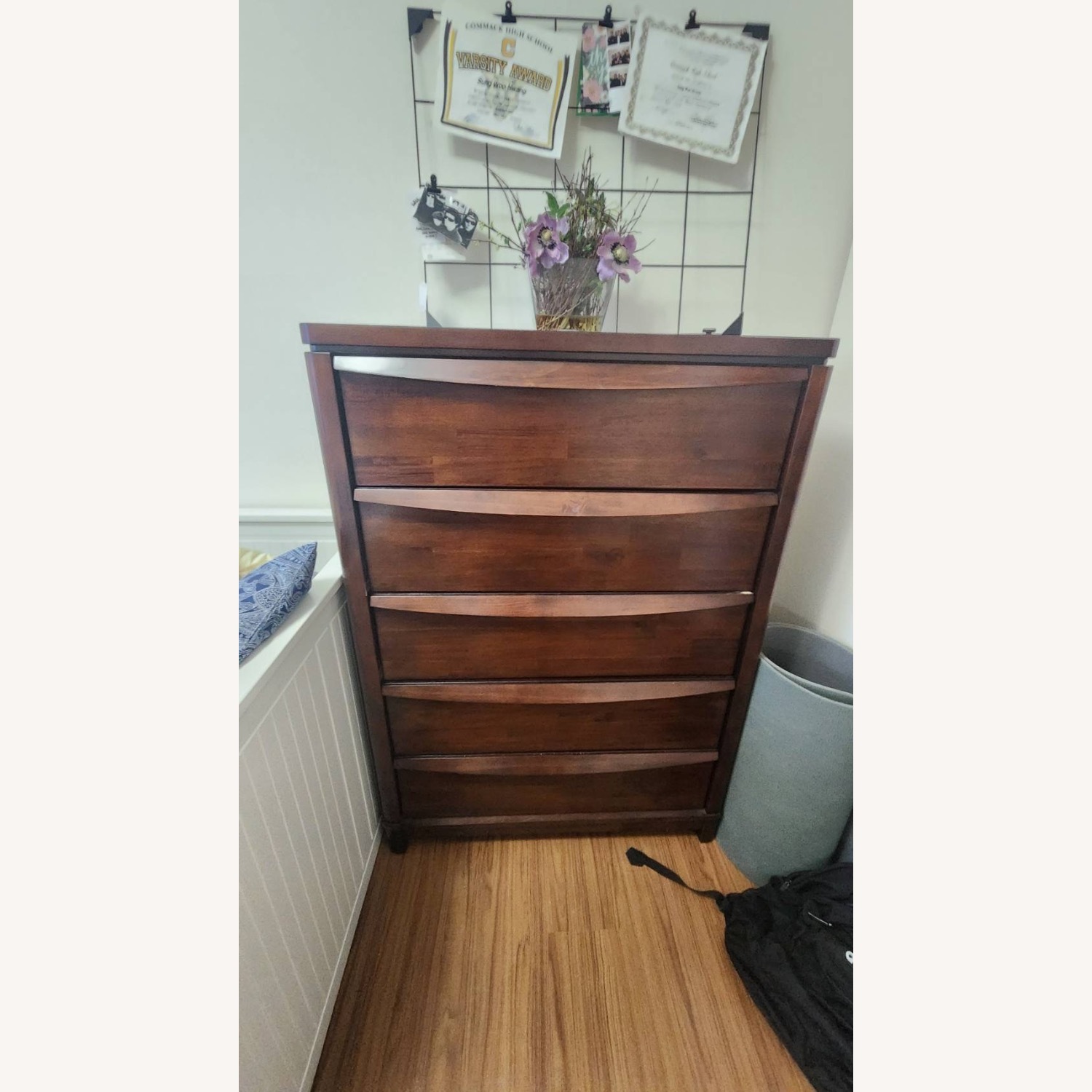 Dark Brown Dresser - image-3
