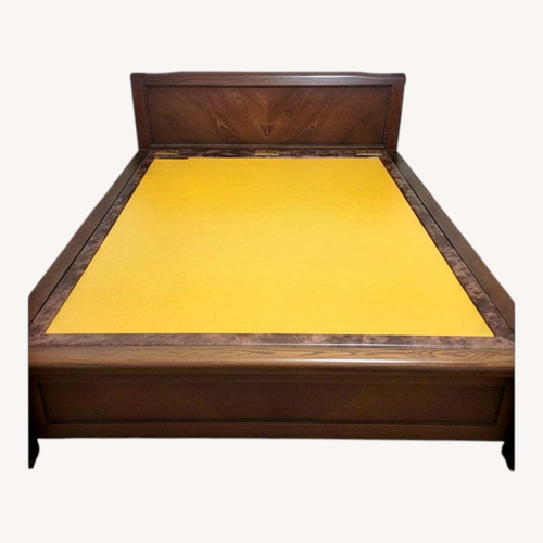 Used Natural Queen Bed for sale on AptDeco