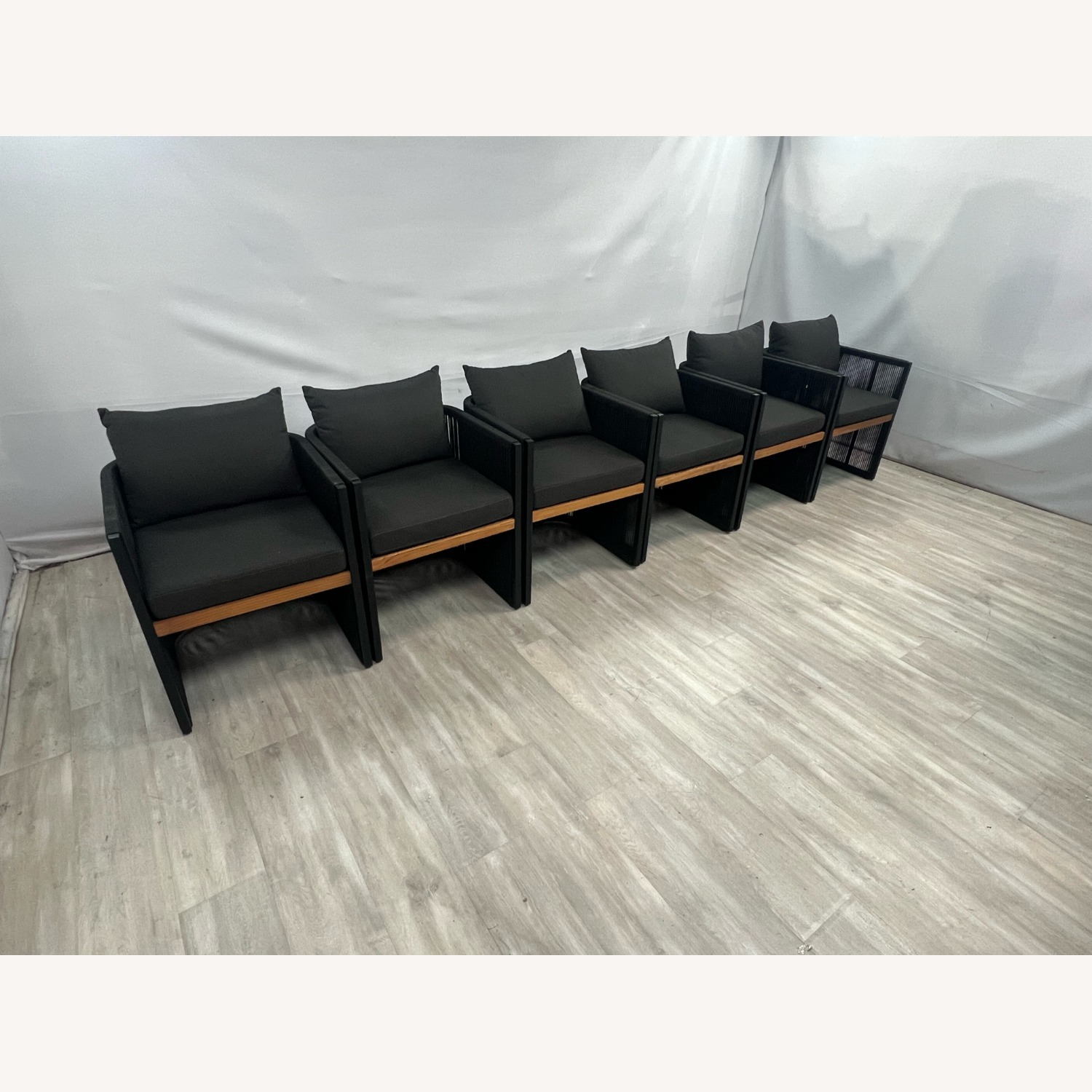 Modloft Clifton Outdoor Dining Chair Set of 6 - image-9