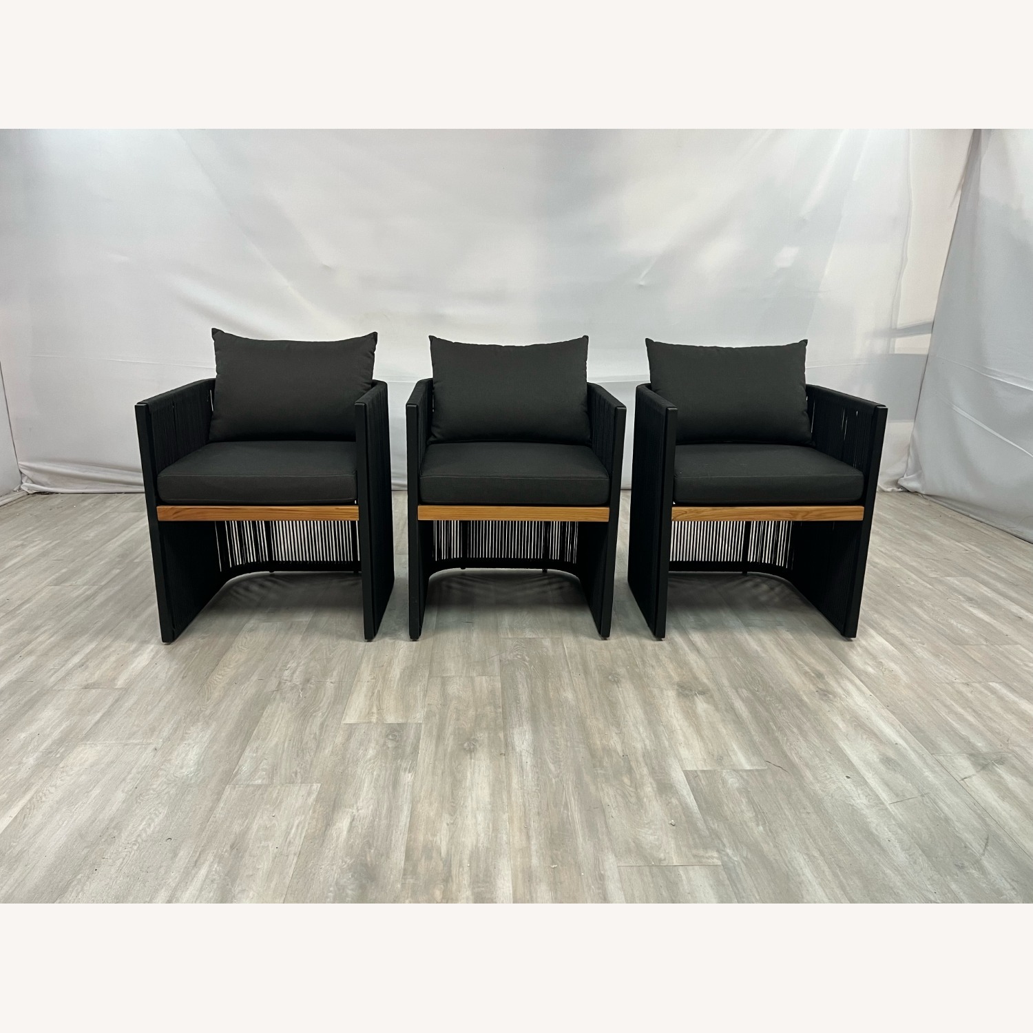 Modloft Clifton Outdoor Dining Chair Set of 6 - image-5