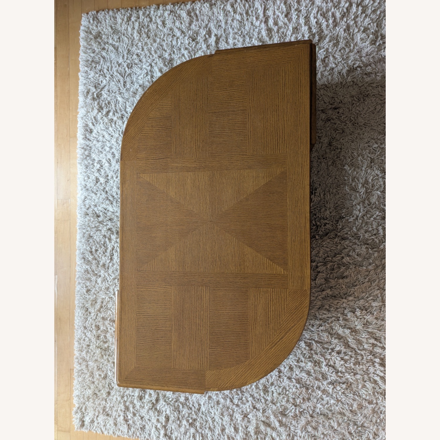 Universal Furniture Oak Parquetry Coffee Table - image-2