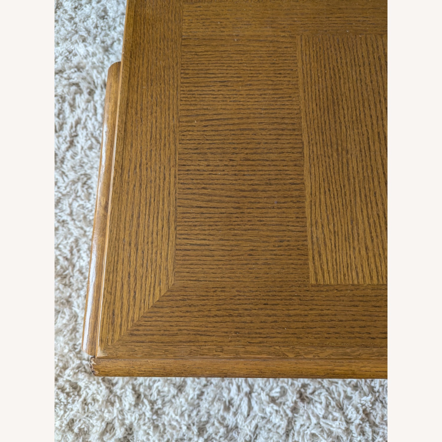 Universal Furniture Oak Parquetry Coffee Table - image-4