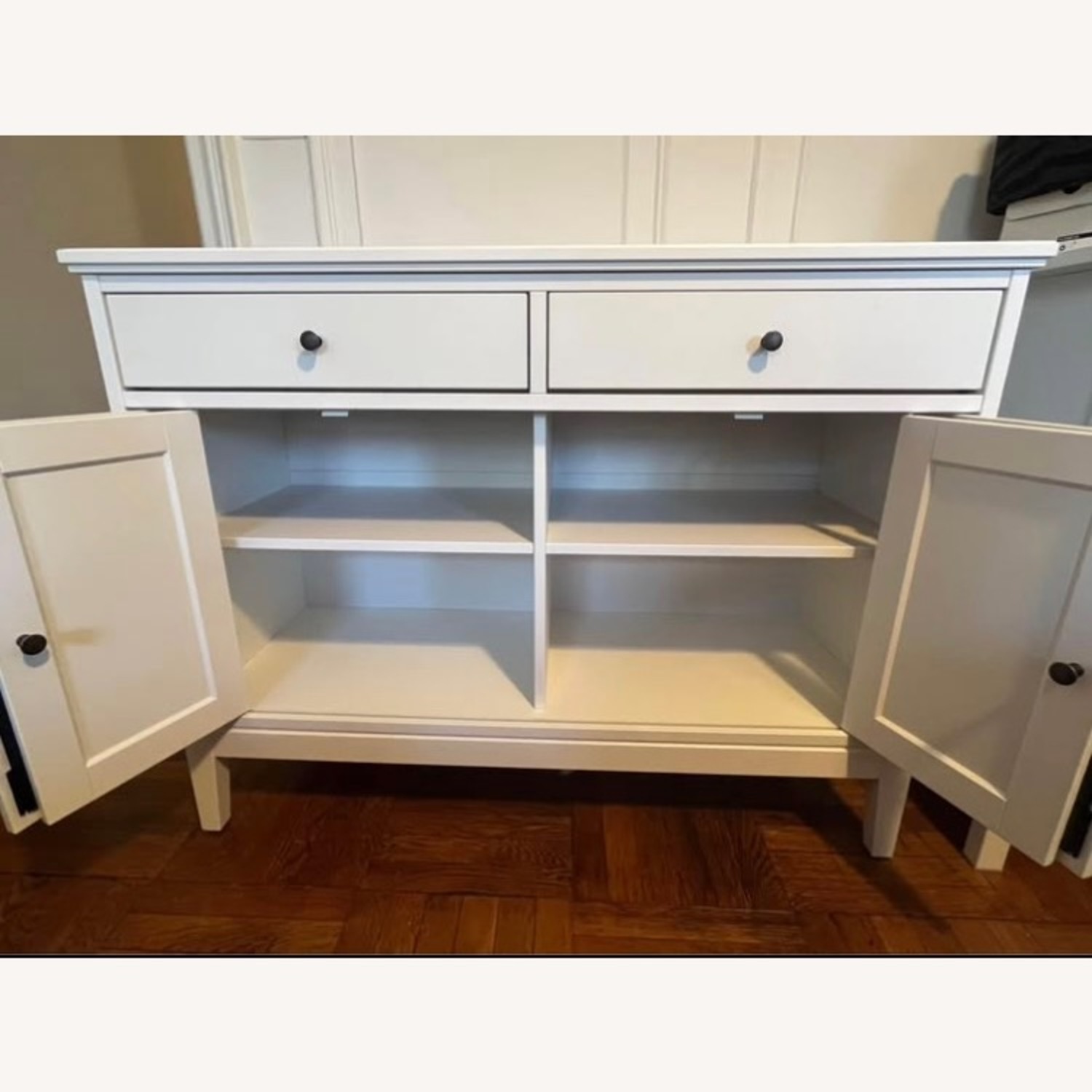 IKEA Idanas White Wood Sideboard - image-2