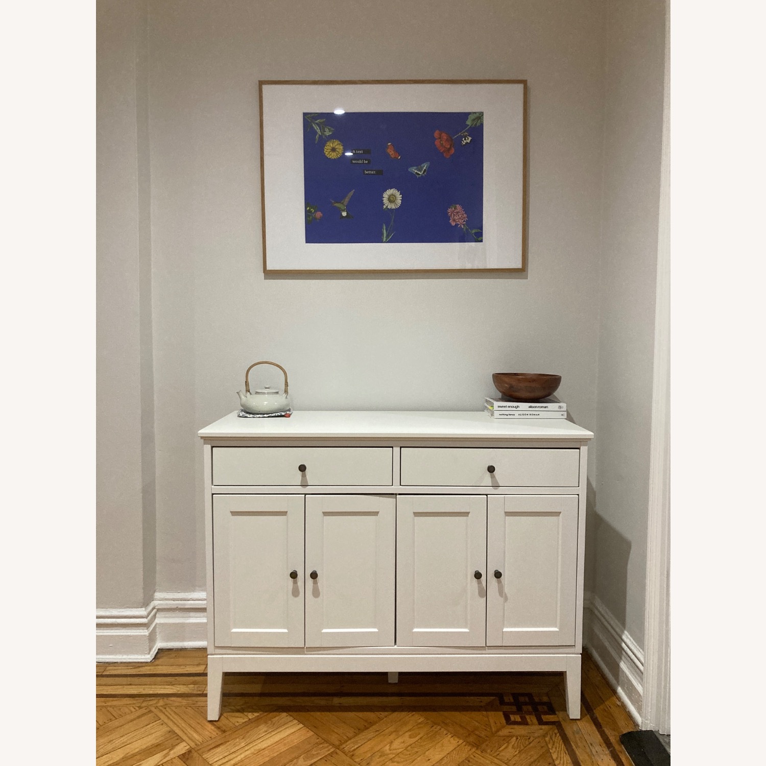 IKEA Idanas White Wood Sideboard - image-3