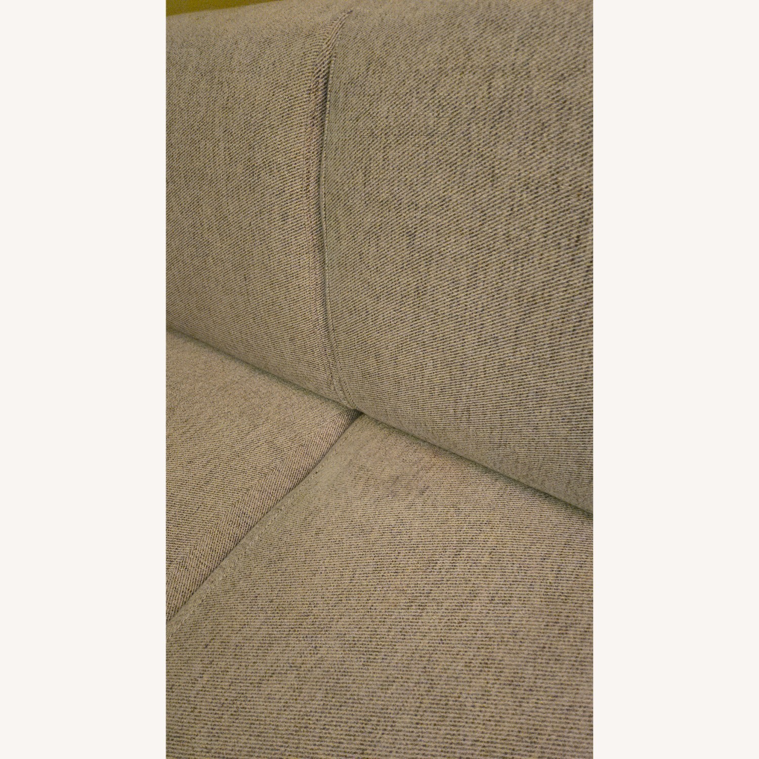 West Elm Light Gray Fabric 2 Seater Sofa - image-2