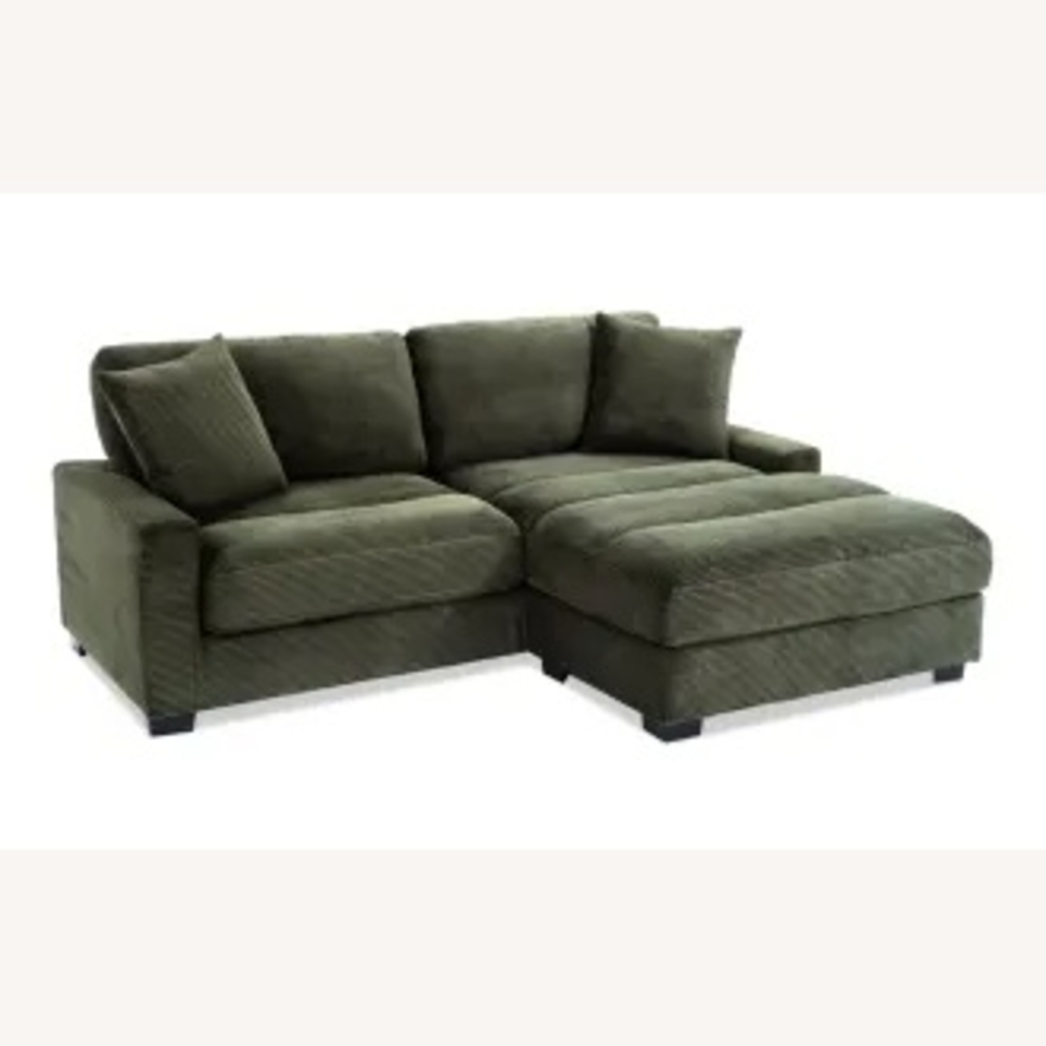 Bob's Discount Furniture Green Chaise Lounge - image-7
