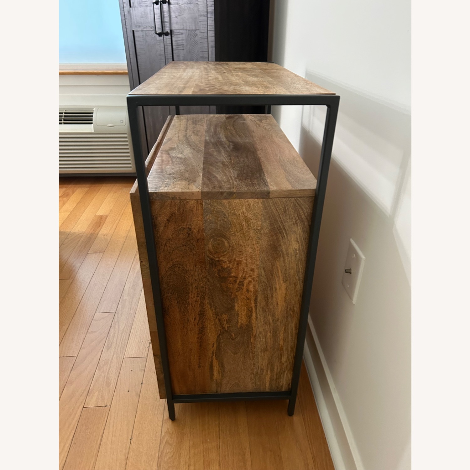 West Elm Industrial Cabinet Mango Wood - image-2
