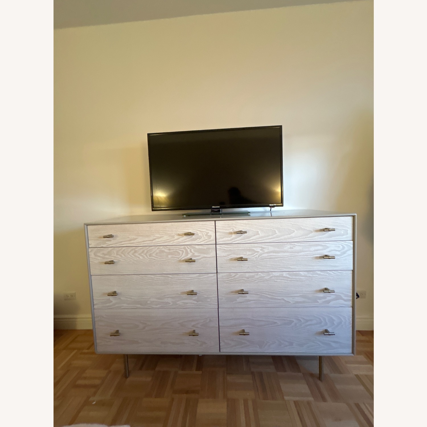 West Elm Modernist Wood & Lacquer Natural Dresser - image-2