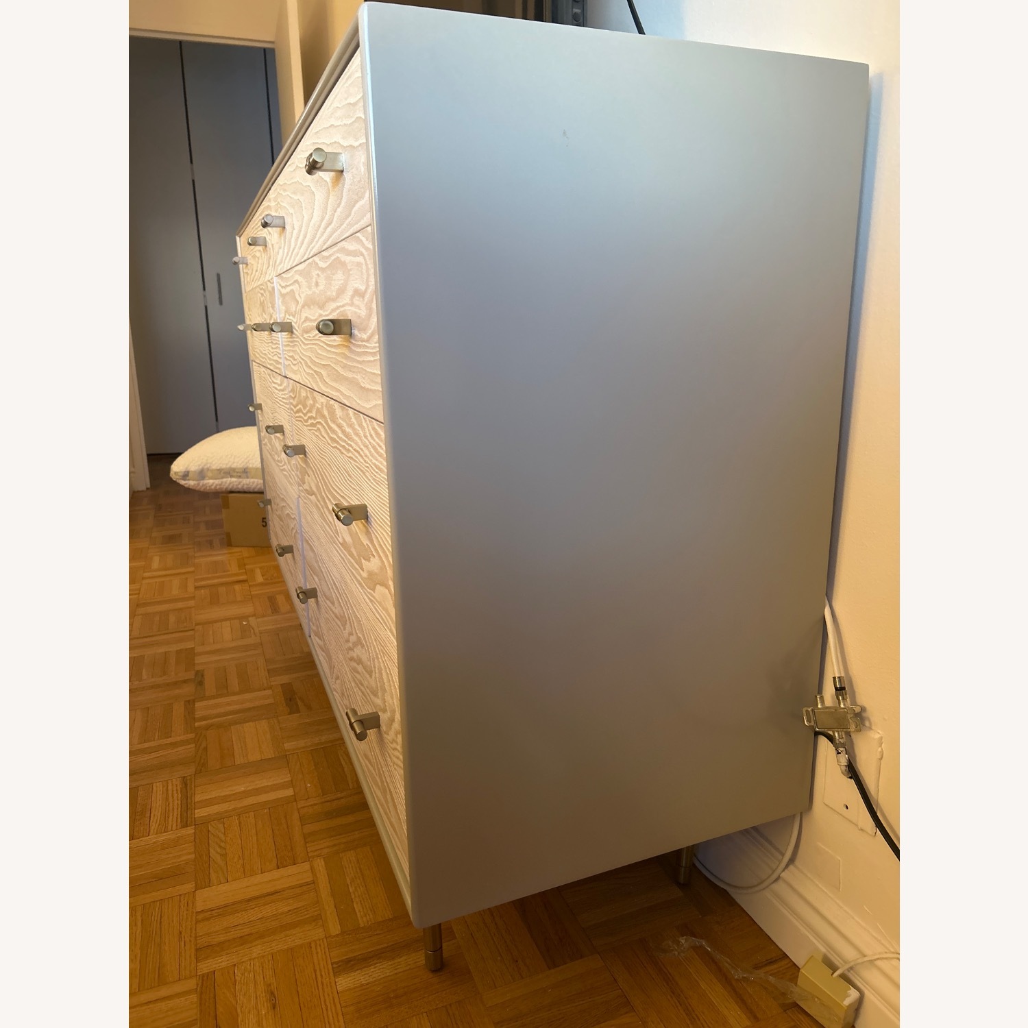 West Elm Modernist Wood & Lacquer Natural Dresser - image-3