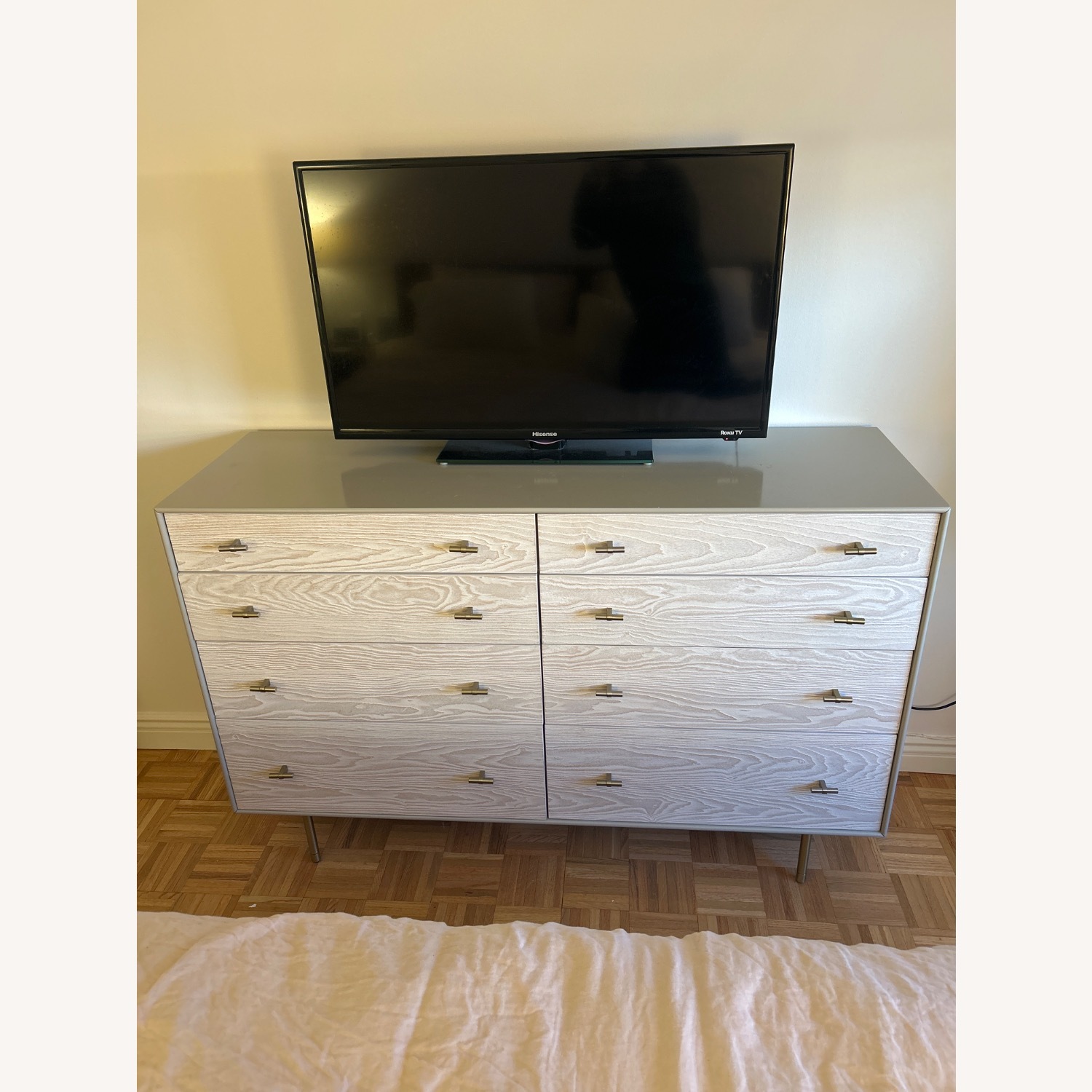 West Elm Modernist Wood & Lacquer Natural Dresser - image-1