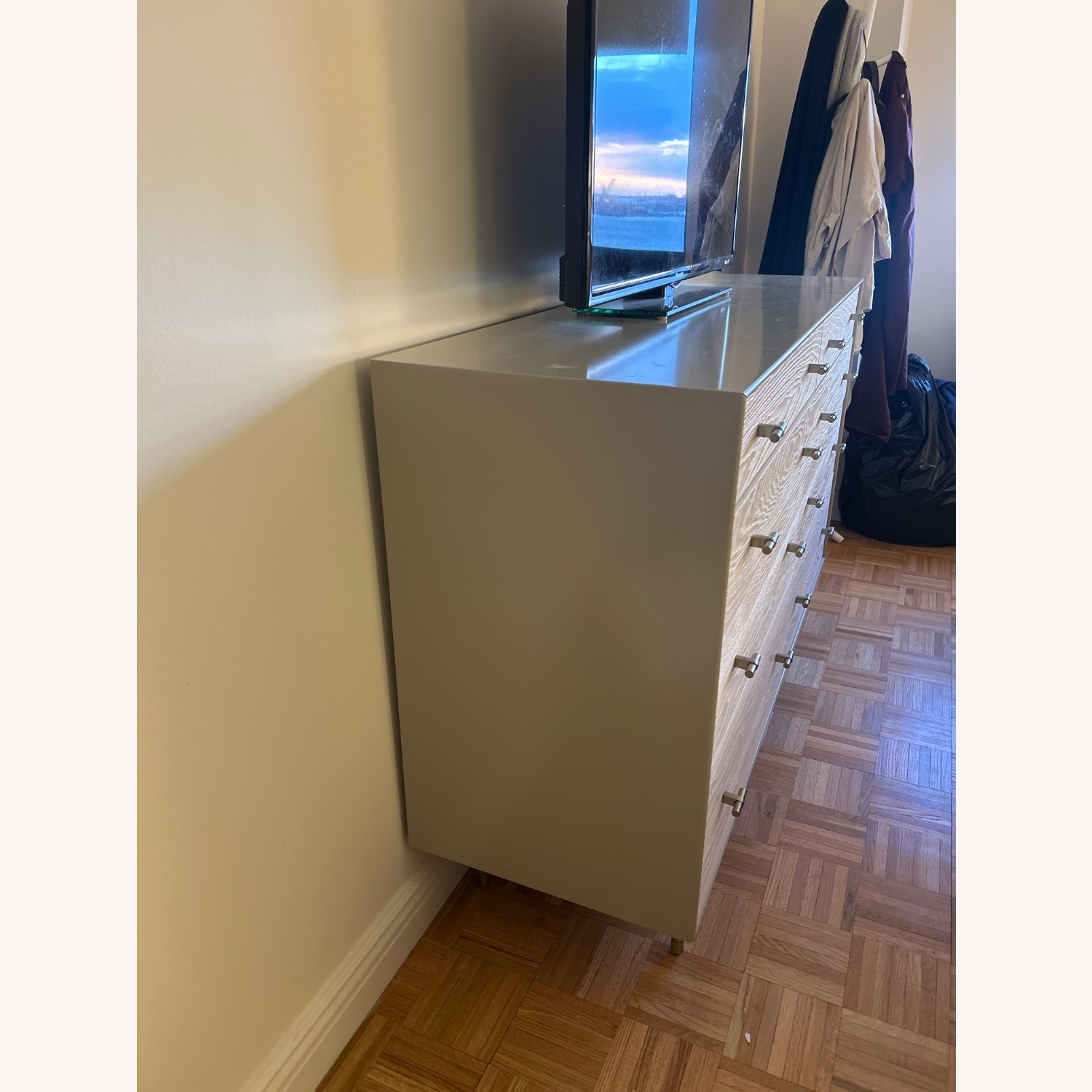 West Elm Modernist Wood & Lacquer Natural Dresser - image-4