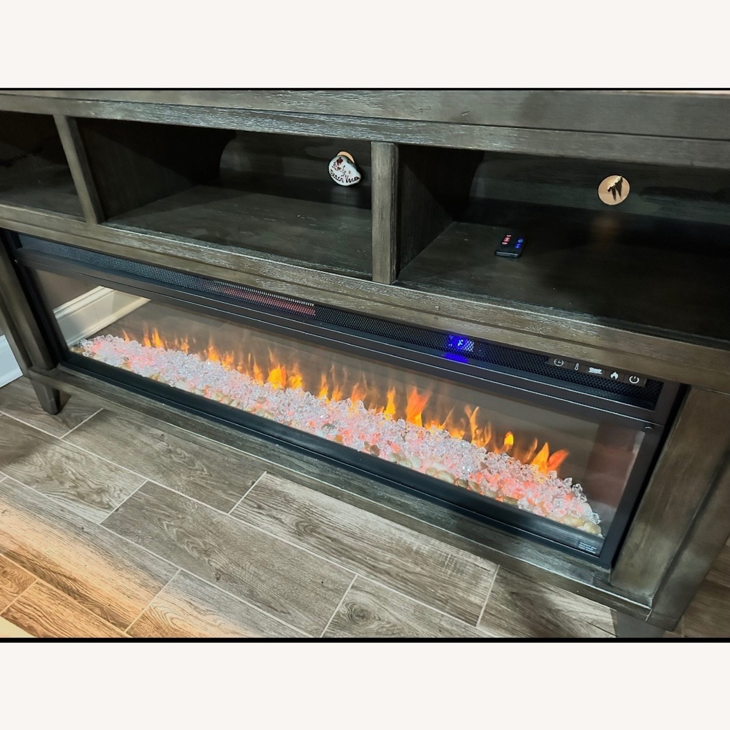 Ashley Furniture Todoe 65" TV Stand with Electric Fireplace - image-4