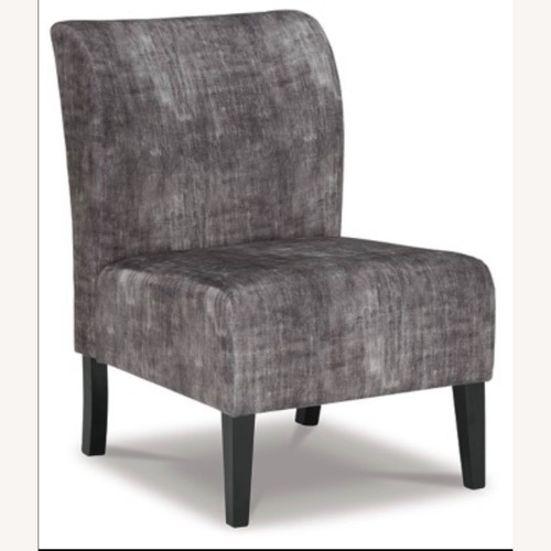 Used Ashley Furniture Dark Gray Accent Chair for sale on AptDeco