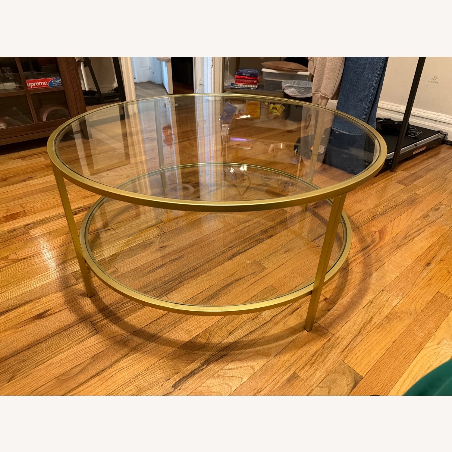 Wayfair Round Gold Coffee Table  - image-2