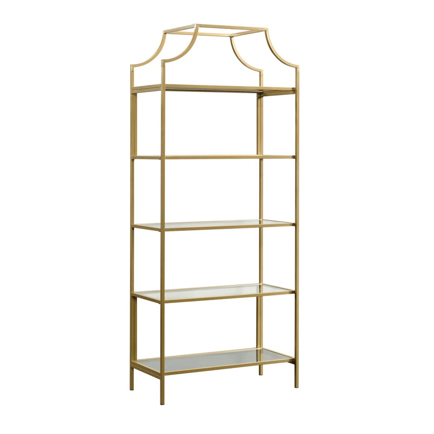 Wayfair Gold Bookcase - image-5