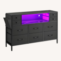 Bed Bath & Beyond Rolanstar Black Wood Dresser