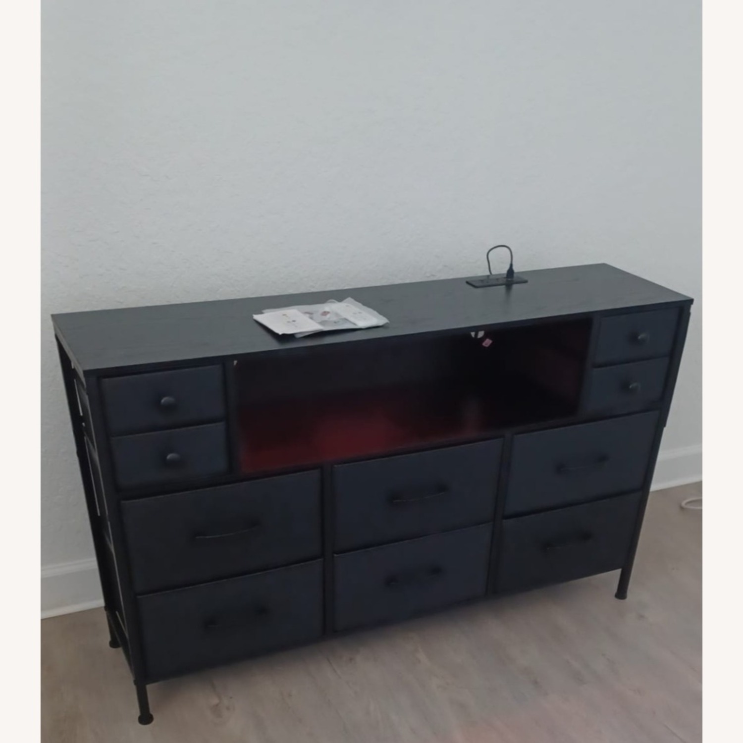 Bed Bath & Beyond Rolanstar Black Wood Dresser - image-1