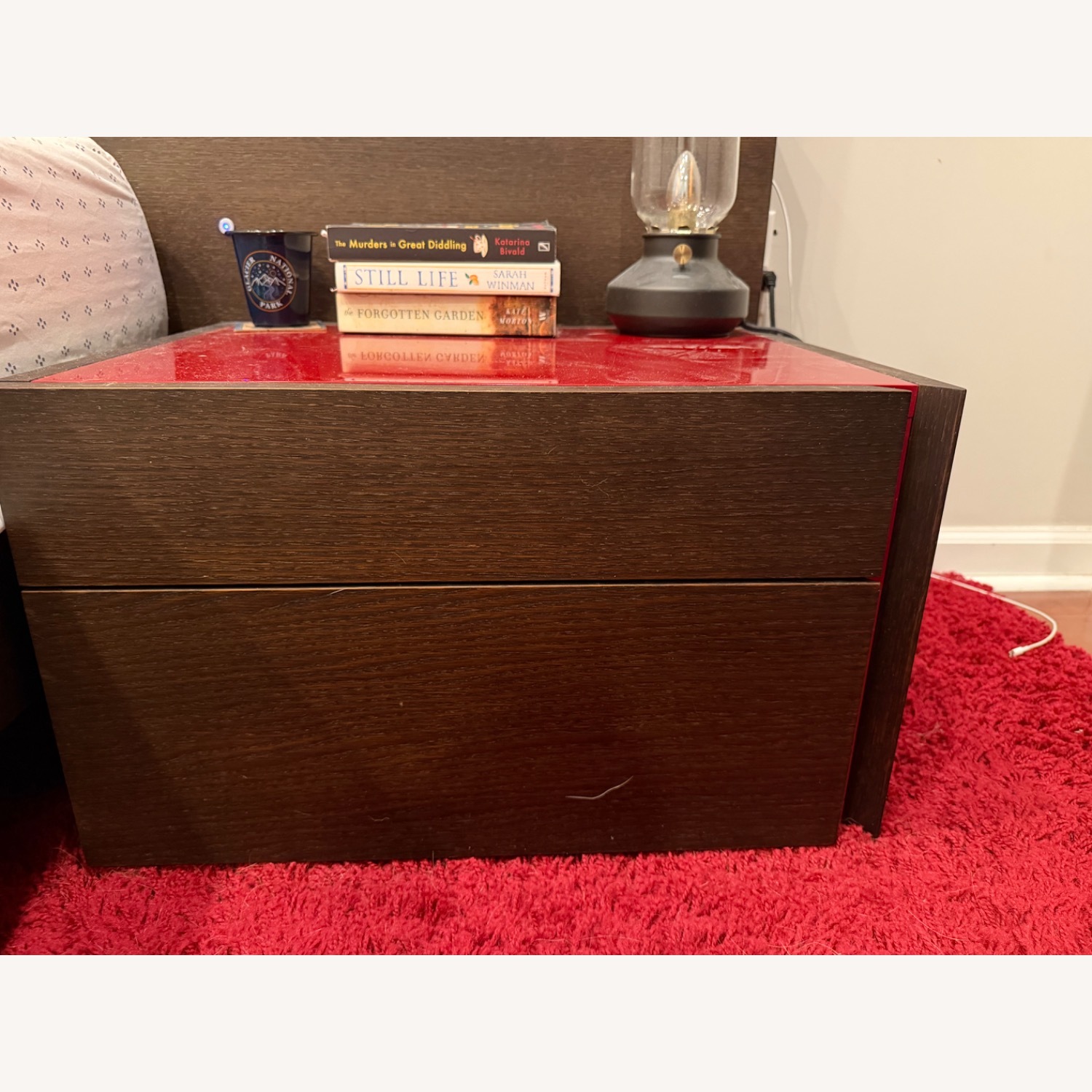 Wade Logan Mcgruder Red Wood King Bed  - image-6