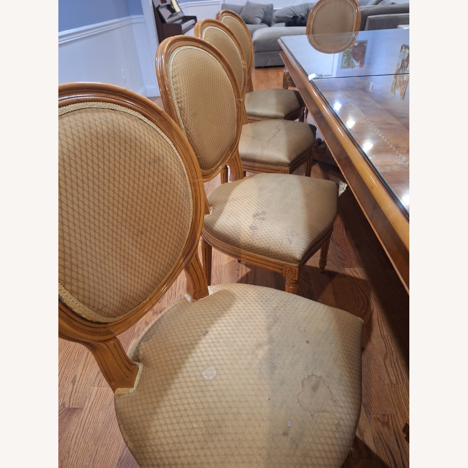 Natural Wood Dining Table - image-6