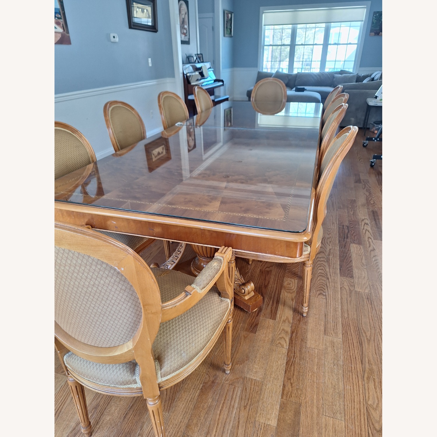 Natural Wood Dining Table - image-2