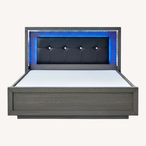 Used Ashley Furniture Wood Headboard Full Size for sale on AptDeco