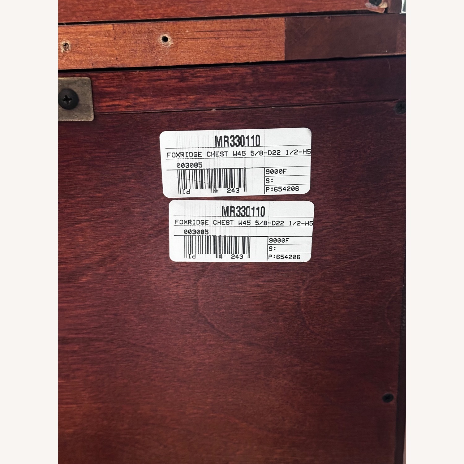 Walter E. Smithe Dark Brown Wood Armoire - image-3