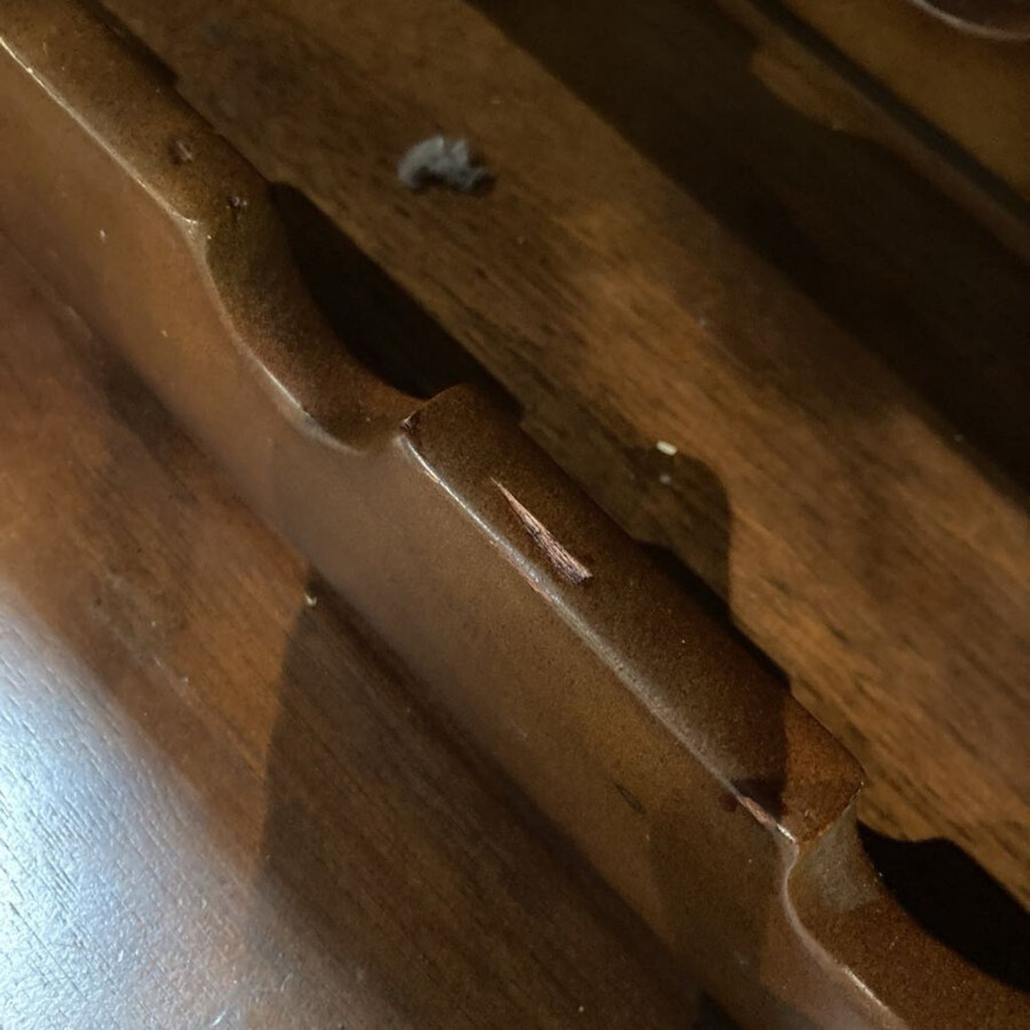 Eastern Legends Marble Top Demilune Bar - image-13