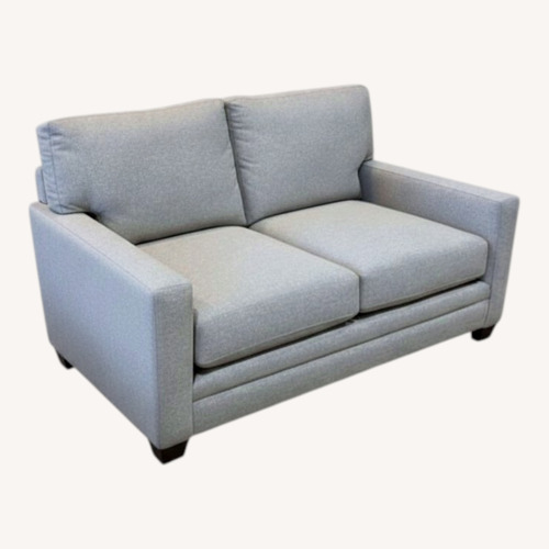 Used Bassett Carolina Fixed Back Cushion Loveseat for sale on AptDeco