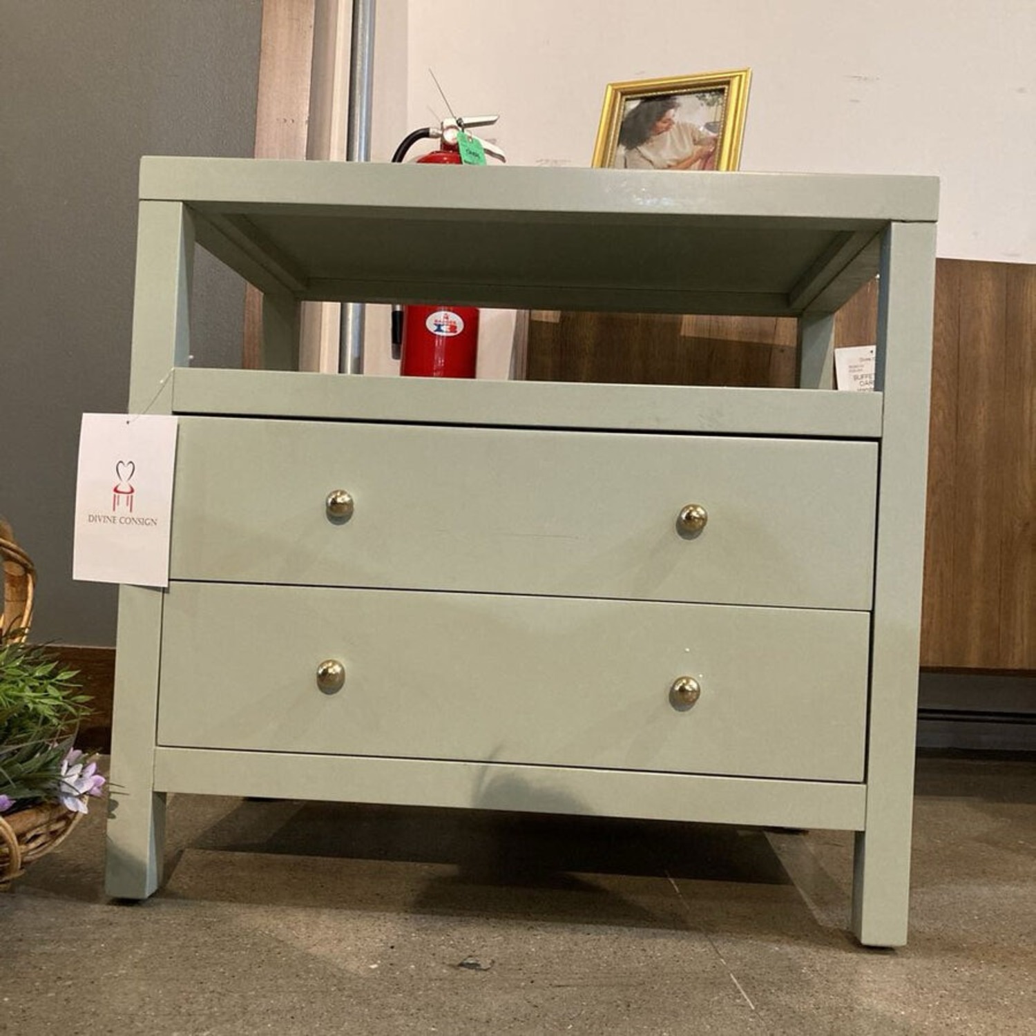 Celine 2-Drawer Nightstand - image-3