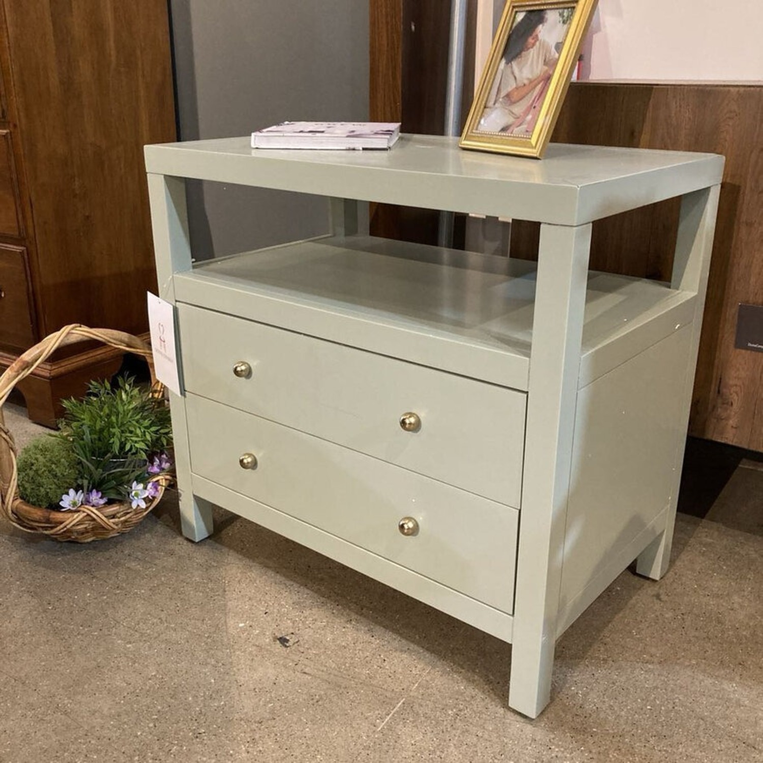 Celine 2-Drawer Nightstand - image-2