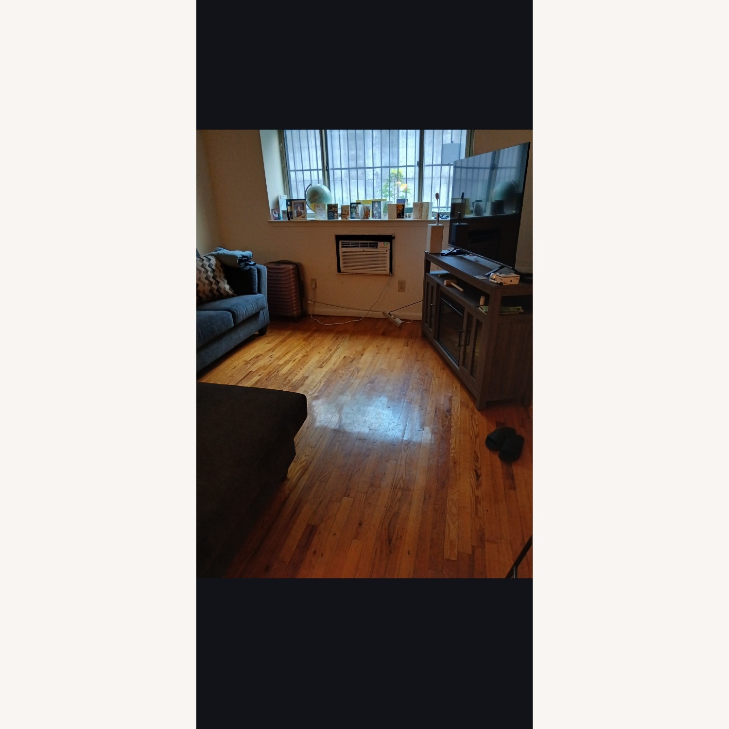 Bob's Discount Furniture Blue 2 Piece Sectional - image-3