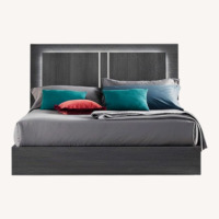 ALF Italia Versilia Full Bed Frame W LED Headboard