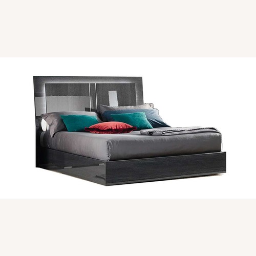 Used ALF Italia Versilia Full Bed Frame W LED Headboard for sale on AptDeco