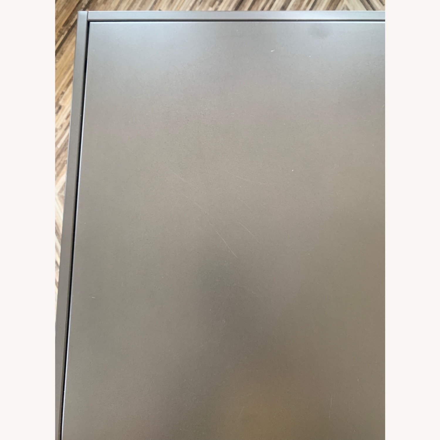 West Elm Profile Black Iron Coffee Table - image-3