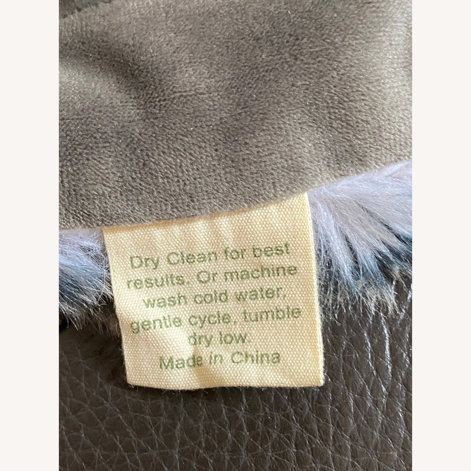 Arhaus Light Gray Fabric Throw - image-4