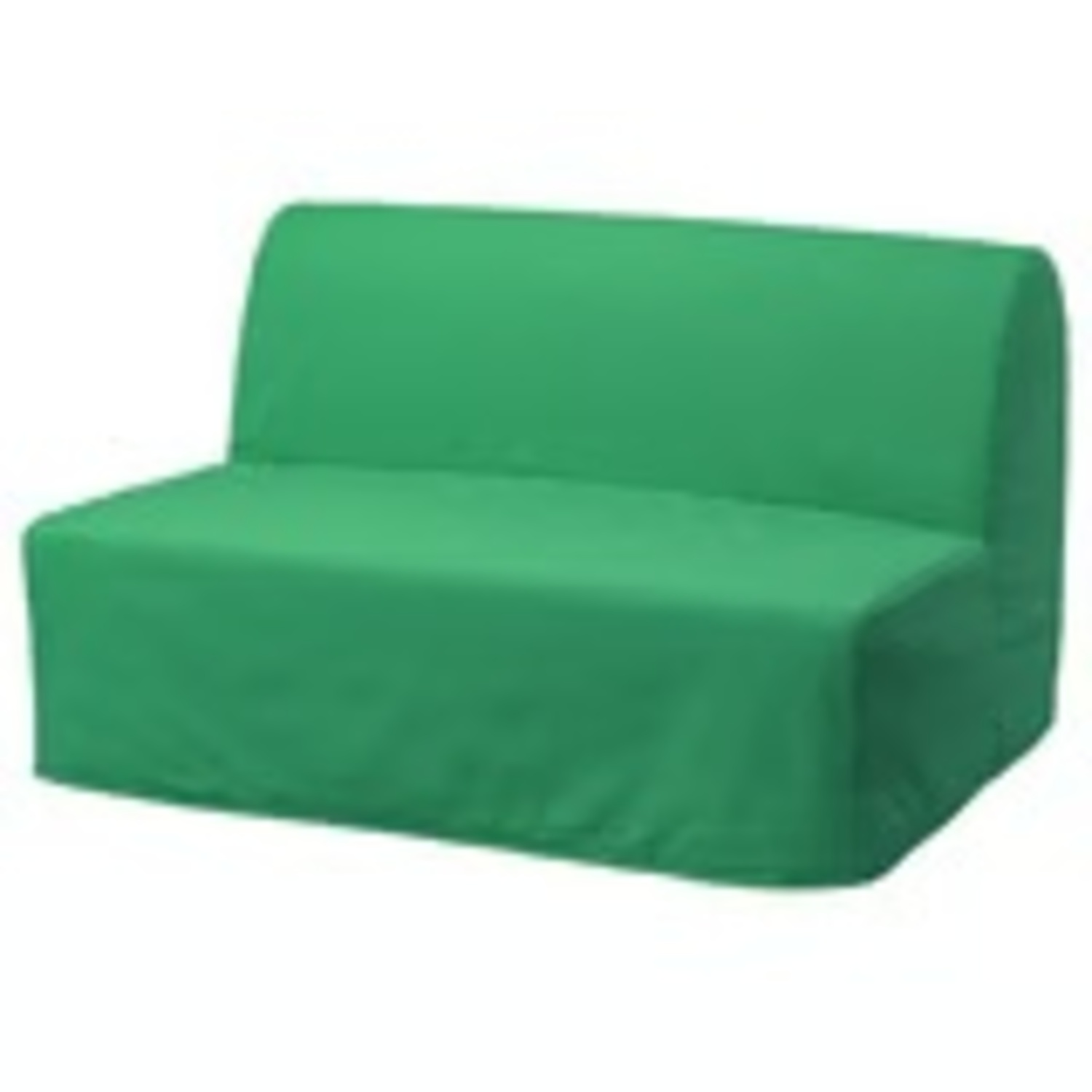 IKEA Lycksele Lövås Green Sleeper Sofa - image-4