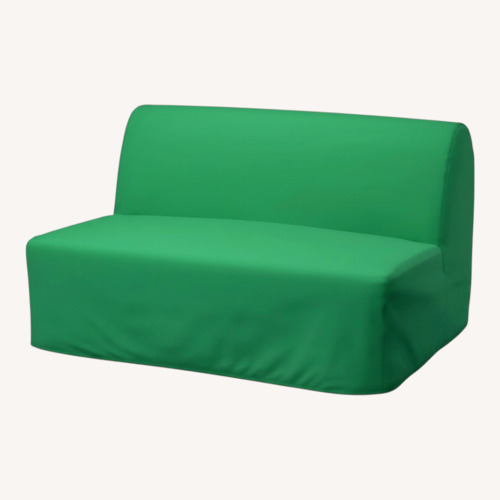 Used IKEA Lycksele Lövås Green Sleeper Sofa for sale on AptDeco