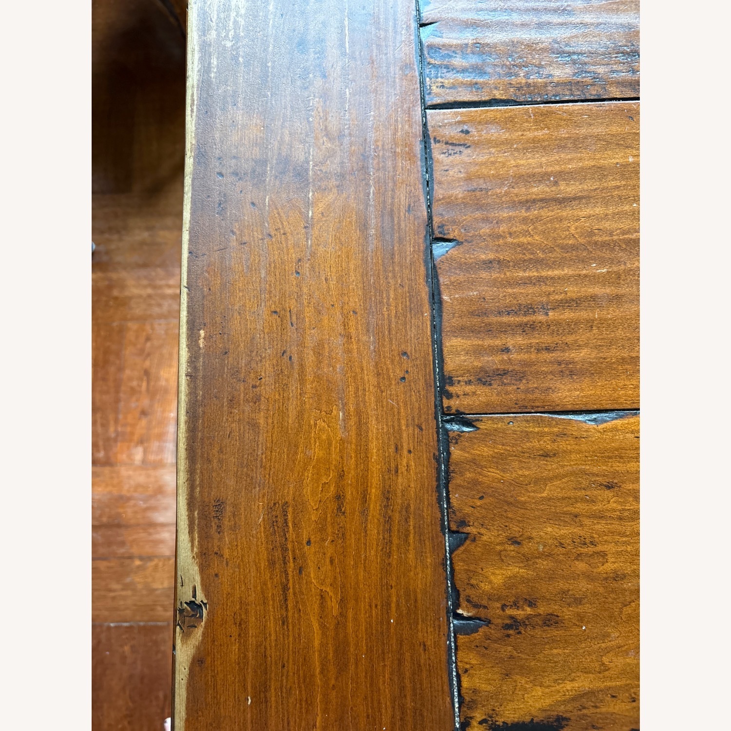 Henredon Avignon Light Brown Wood Dining Table - image-5