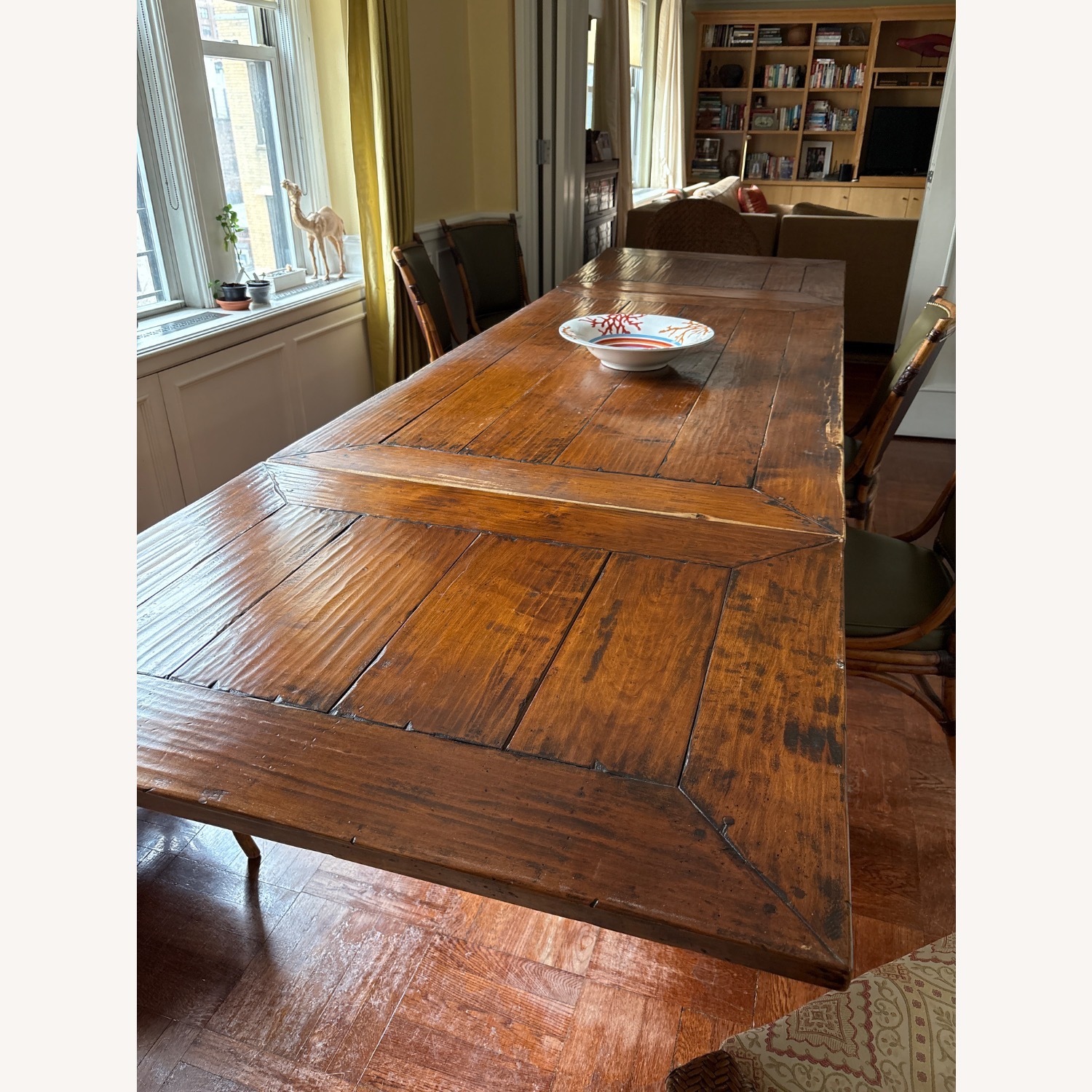 Henredon Avignon Light Brown Wood Dining Table - image-7