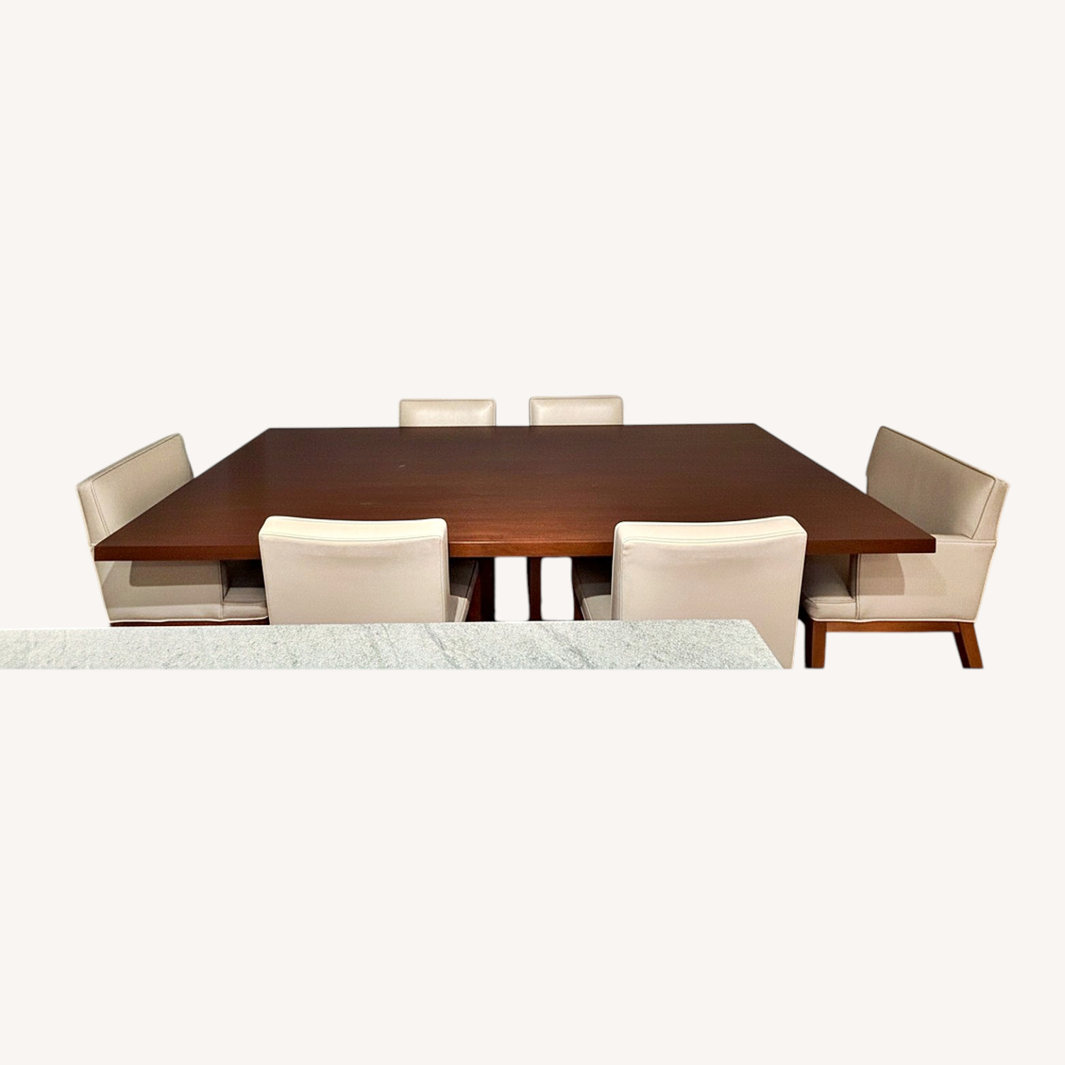 Room & Board Dark Brown Wood Dining Set - image-4