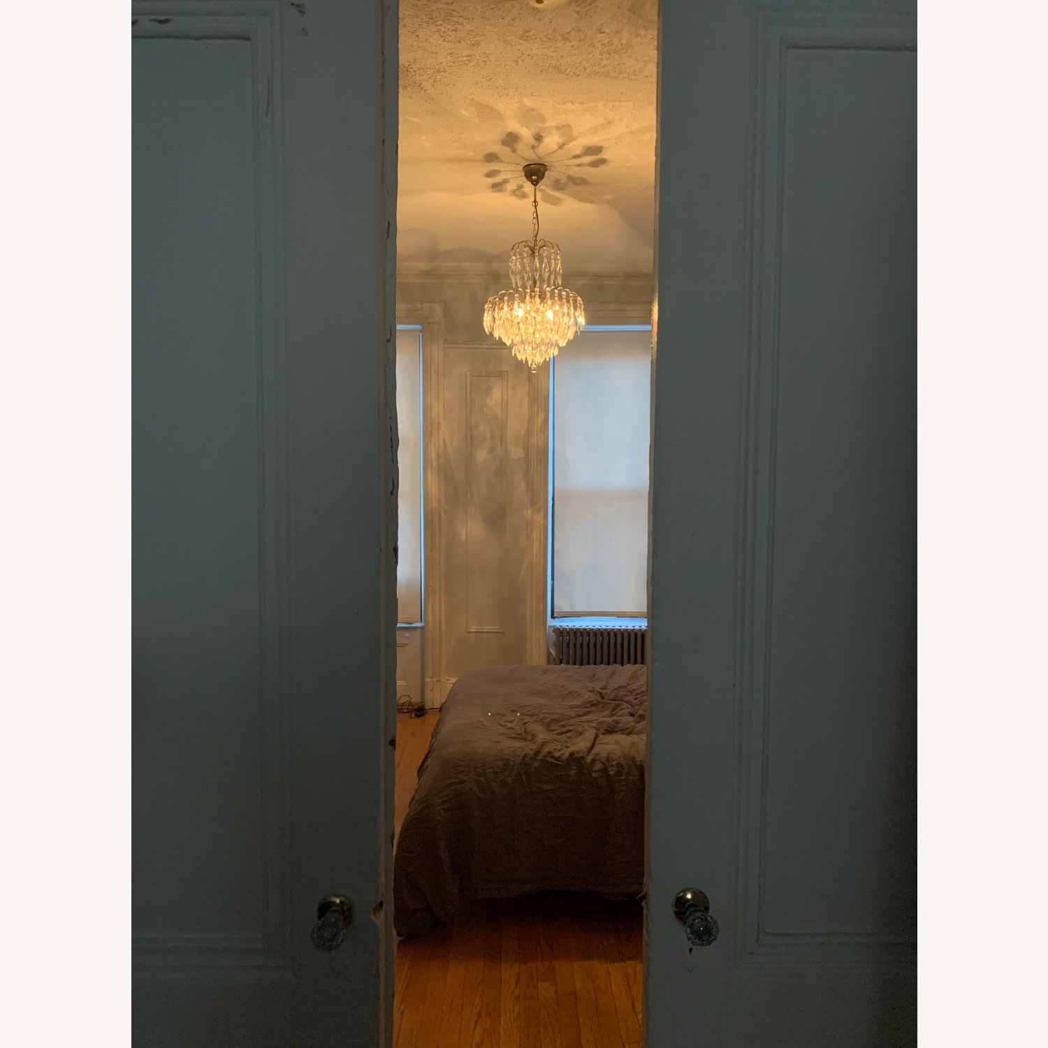 Antique Gold Chandelier - image-5