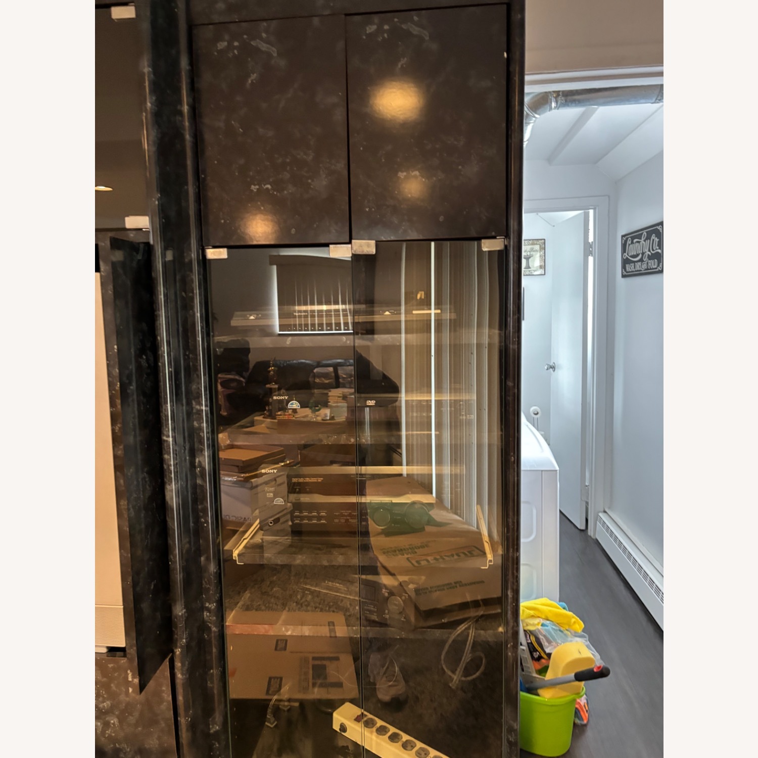 Dark Gray Wall Unit - image-2